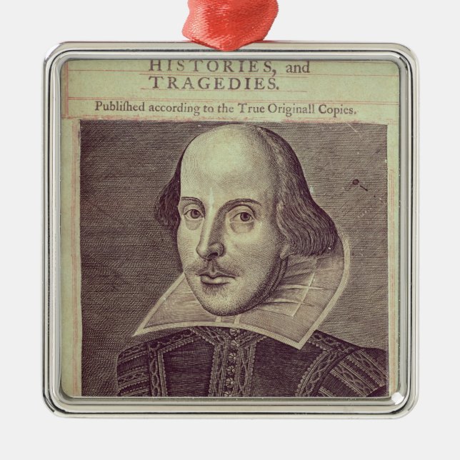 Ornamento De Metal Titlepage 'do Sr. William Shakespeares (Frente)
