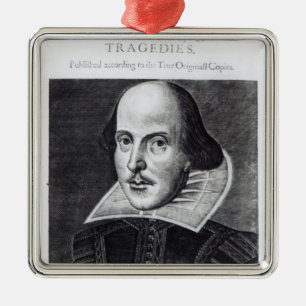 Ornamento De Metal Titlepage, 'Sr. William Shakespeares