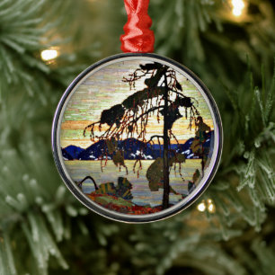 Ornamento De Metal Tom Thomson - O Jack Pine,