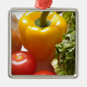 Ornamento De Metal Tomates De Pimenta Produtos Hortícolas Alface Saud