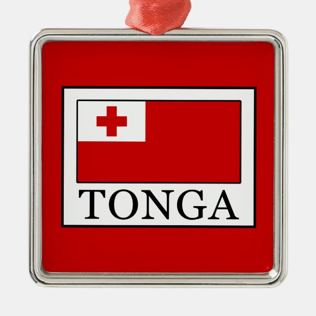 Ornamento De Metal Tonga (Frente)