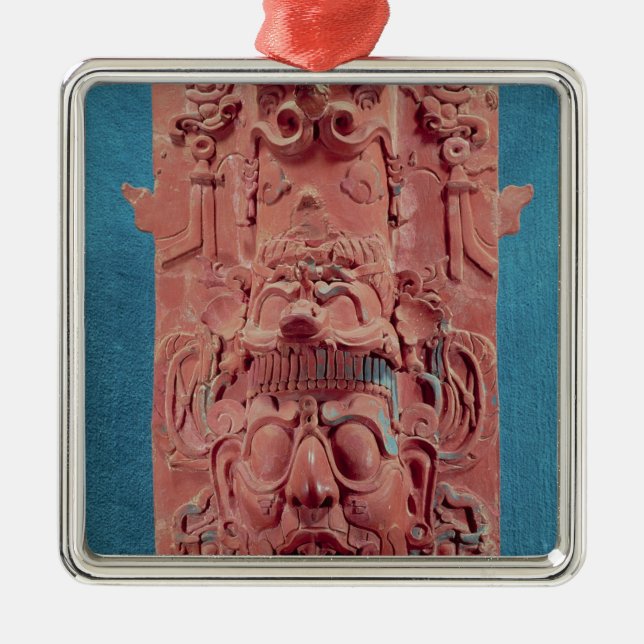 Ornamento De Metal Toniatuh, deus de Sun (Frente)