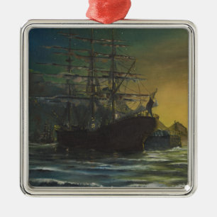 Ornamento De Metal Tosquiadeira