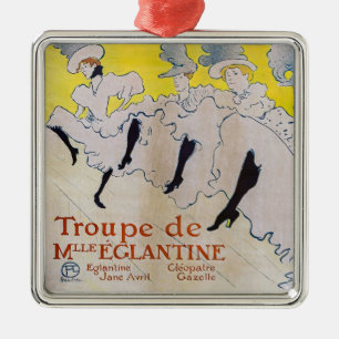 Ornamento De Metal Toulouse-Lautrec - Troupe de Mlle Eglantine