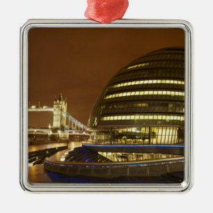 Ornamento De Metal Tower Bridge e Greater London Authority
