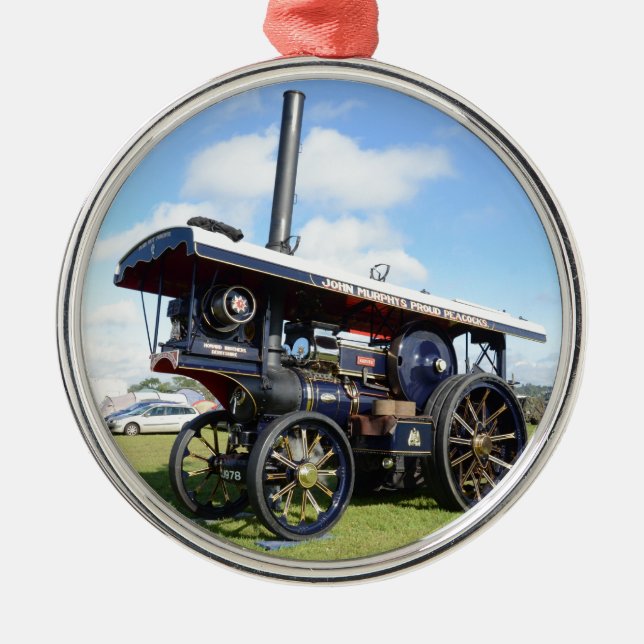 Ornamento De Metal Traction Engine Renown (Frente)
