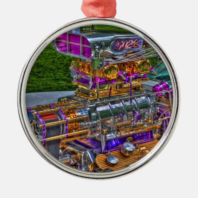 Ornamento De Metal Traga o Bling (Frente)