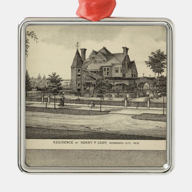 Ornamento De Metal Transportador e Kilpatrick, Nebraska (Frente)