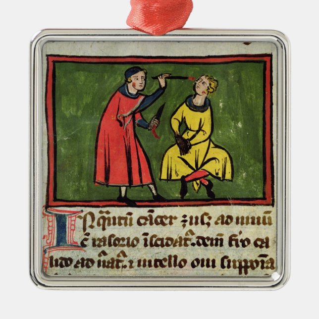 Ornamento De Metal Tratamento cirúrgico, de uma edição (Frente)