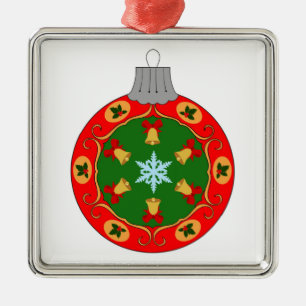 Ornamento De Metal Tree Ball