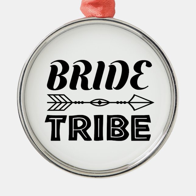 Ornamento De Metal Tribo da Noiva    (Frente)