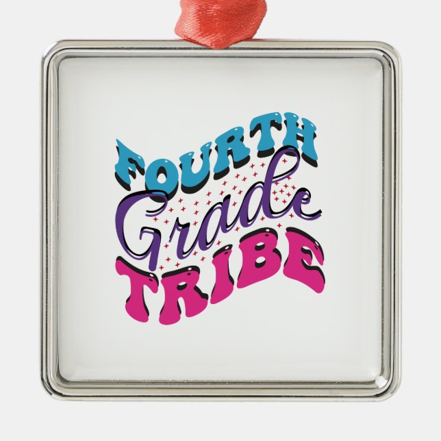 Ornamento De Metal Tribo do quarto grau (Frente)