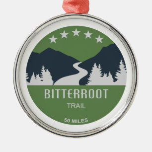 Ornamento De Metal Trilha Bitterroot