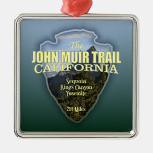 Ornamento De Metal Trilha de John Muir