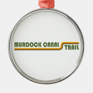 Ornamento De Metal Trilha do Canal Murdock Utah