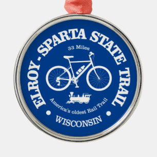 Ornamento De Metal Trilha do Estado Elroy-Sparta (ciclismo)