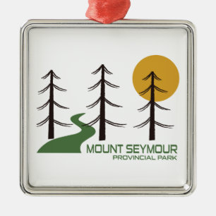 Ornamento De Metal Trilha do Parque Provincial Mount Seymour