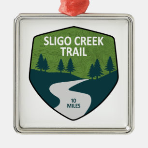 Ornamento De Metal Trilha do Sligo Creek