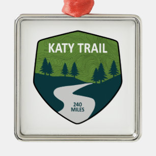 Ornamento De Metal Trilha Katy