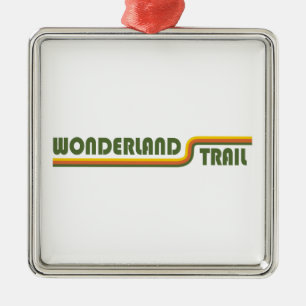 Ornamento De Metal Trilha Wonderland