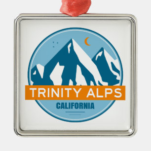 Ornamento De Metal Trinity Alps Califórnia