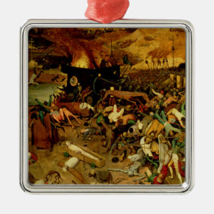 Ornamento De Metal Triumph da morte, c.1562 (óleo no painel)