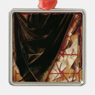 Ornamento De Metal Trompe - l ' oeil
