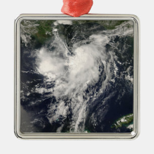 Ornamento De Metal Tropical Storm Edouard