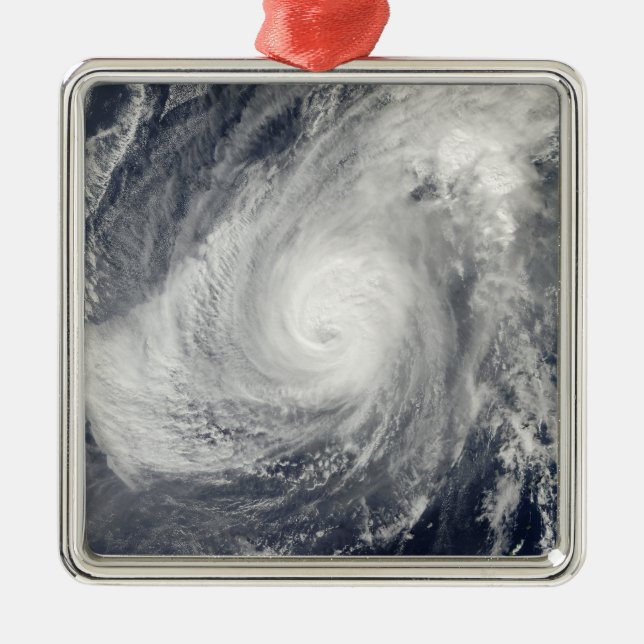 Ornamento De Metal Tufão Nida a sudoeste de Iwo Jima (Frente)