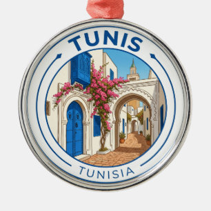 Ornamento De Metal Túnis Antiga Tunísia