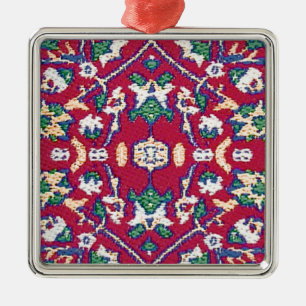 Ornamento De Metal Turquia, turco, matéria têxtil, pano, vermelho