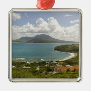 Ornamento De Metal Turtle Beach, península sudeste, St Kitts,