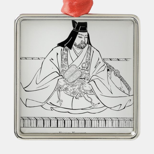 Ornamento De Metal Uesugi Kenshin (Frente)