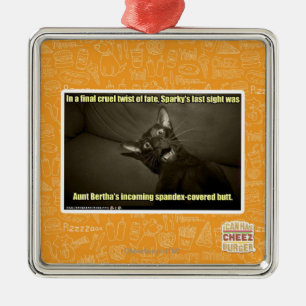 Ornamento De Metal Última vista Sparky