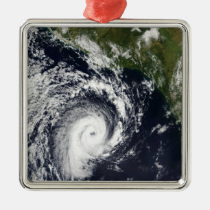 Ornamento De Metal Um ciclone tropical