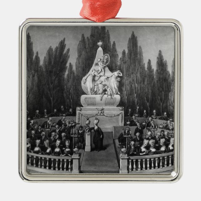 Ornamento De Metal Um concerto (Frente)