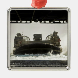 Ornamento De Metal Um coxim de ar da barca de descarregamento