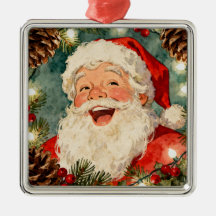 Um Doce Papai Noel Retrô | Natal Vintage