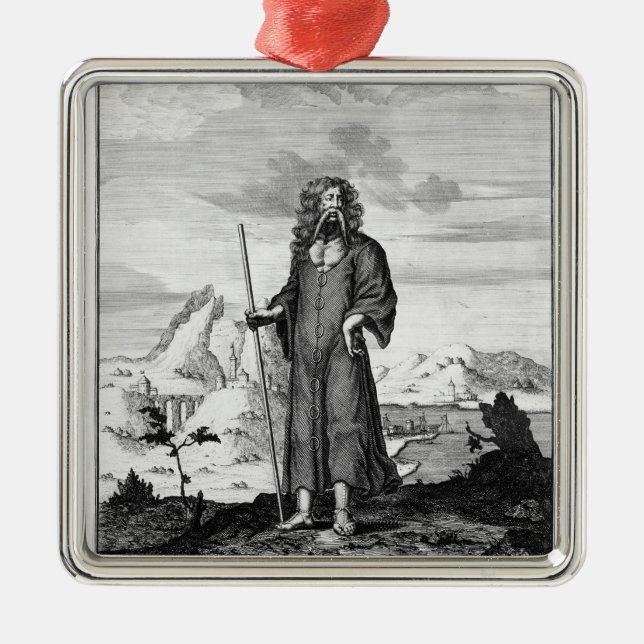 Ornamento De Metal Um Druid (Frente)