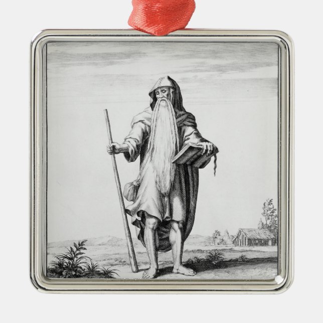 Ornamento De Metal Um Druid (Frente)