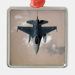 Ornamento De Metal Um emirati F-16