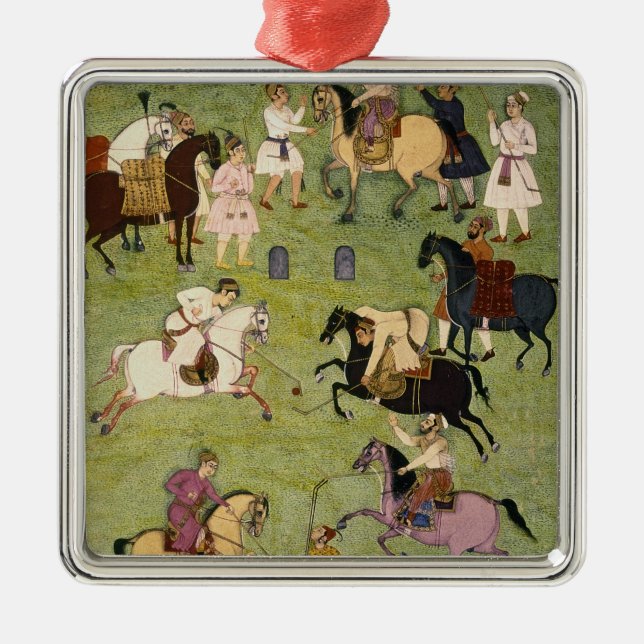 Ornamento De Metal Um jogo do polo, do grande álbum de Clive (Frente)