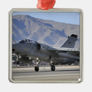 Ornamento De Metal Um lutador italiano da força aérea AMX