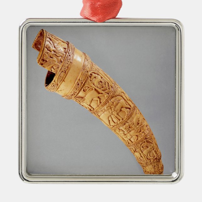 Ornamento De Metal Um oliphant, do tesouro de St. Sernin (Frente)