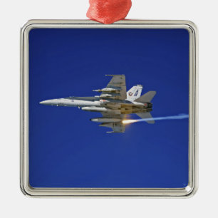 Ornamento De Metal Um zangão de F/A-18C