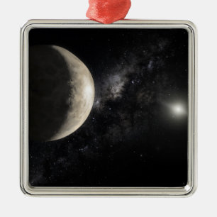 Ornamento De Metal Uma ilustração de Makemake