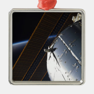 Ornamento De Metal Uma parcela da estação espacial internacional