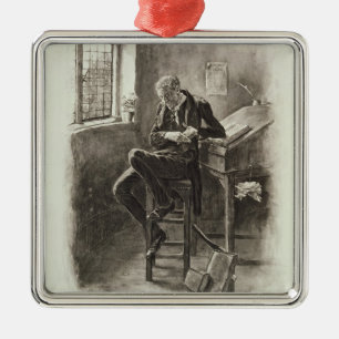 Ornamento De Metal Uriah Heep, 'de Charles Dickens: Uma bisbolhetice