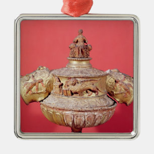 Ornamento De Metal Urna usada para eleições dogal