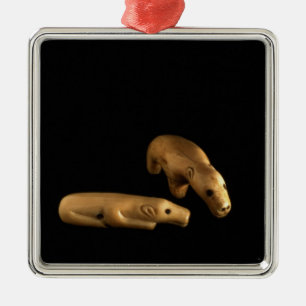 Ornamento De Metal Ursos polares do Inuit, 14o - século XV